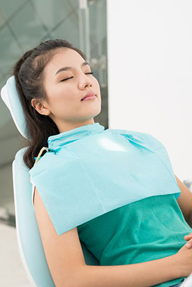 a sedated patient
